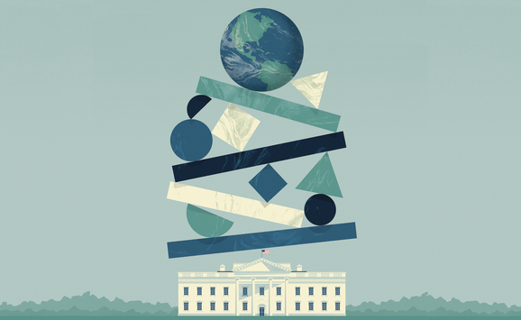 white house illustration